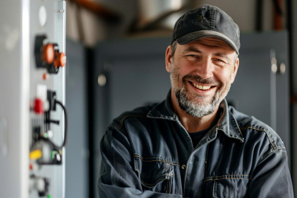 Smiling Electrician